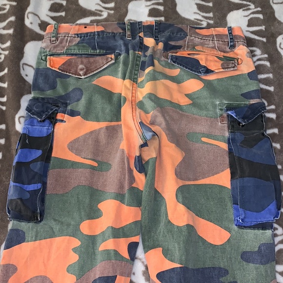 Colorful comfy cargo pants - Picture 3 of 3